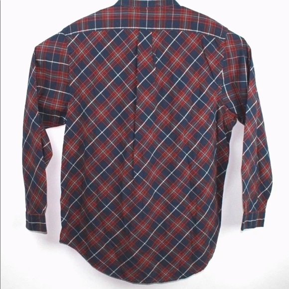 Ralph Lauren Polo Mens XL Long Sleeve Plaid Shirt - Picture 6 of 8
